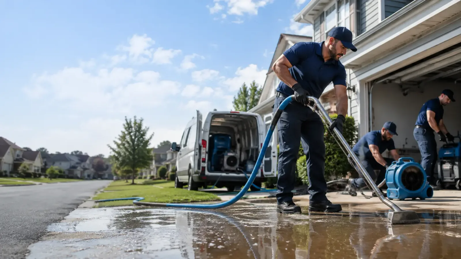 Flood Damage Restoration in Miramonte, CA